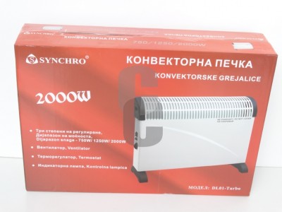 Печка конвекторна с вентилатор СН2000D                                                                                                                                                                                                                                                                      